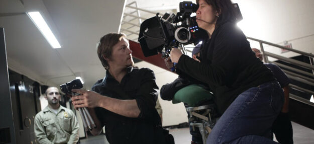 Acting classes la – Norman-Reedus A film crew operates a camera on a set