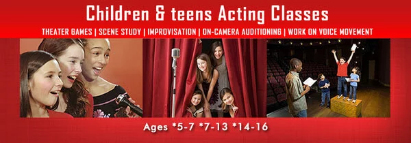 Age range groups for Acting classes for kids