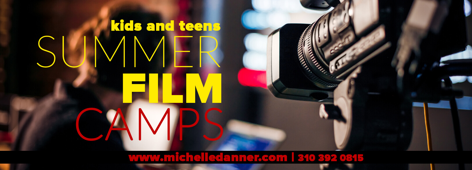 Kids summer film camps with info