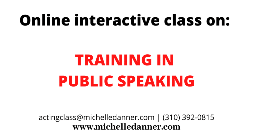 online public speaking course