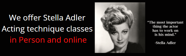 Stella Adler technique class quote