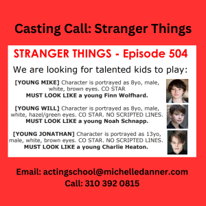 Casting Call: Stranger Things