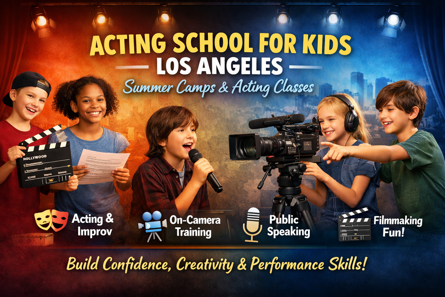 Acting School for Kids Los Angeles | Summer Camps & Acting Classes ...