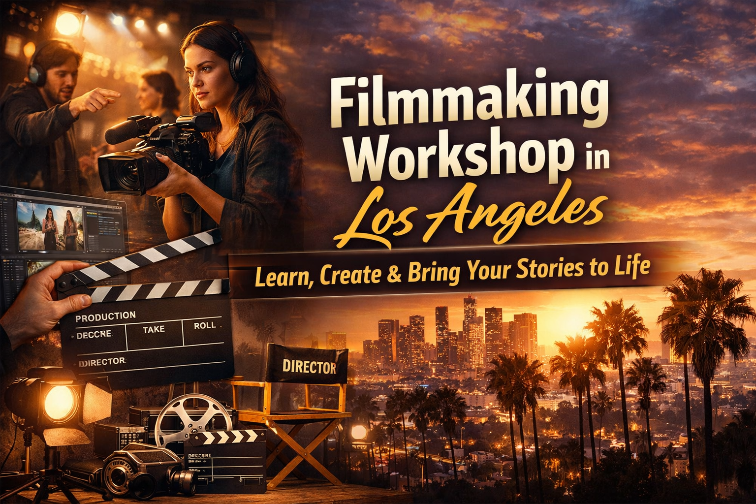 Filmmaking Workshop in Los Angeles: Learn, Create, and Bring Your ...