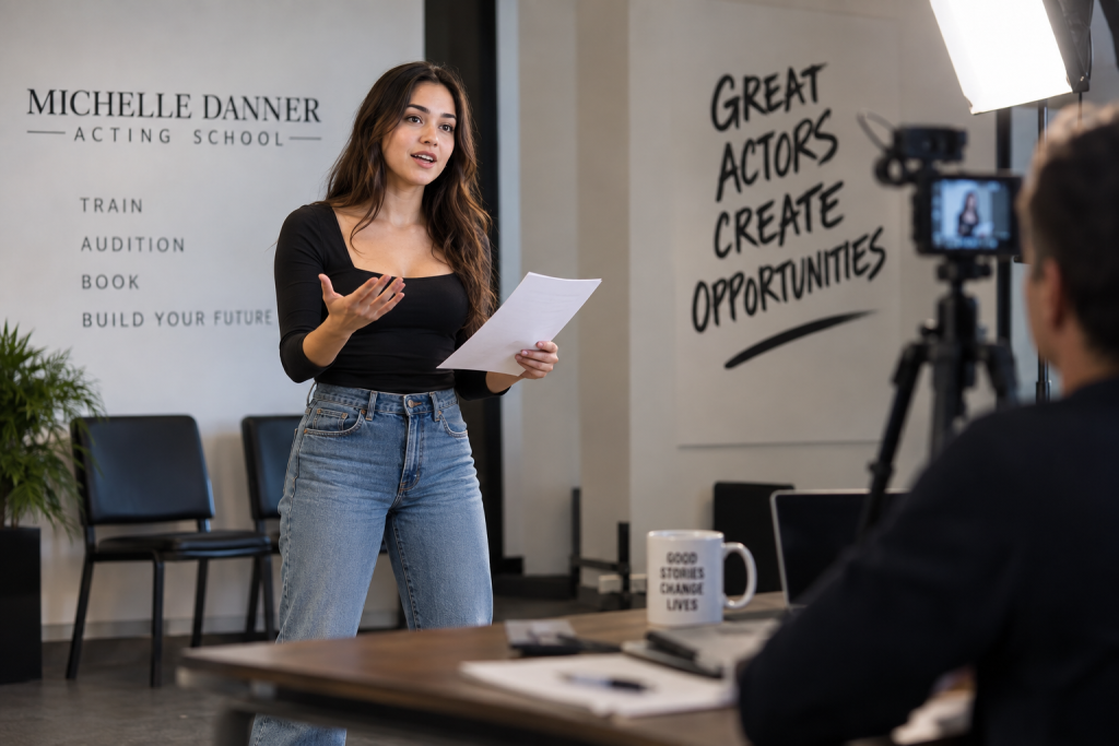 Audition acting classes in Los Angeles at Michelle Danner Acting School

