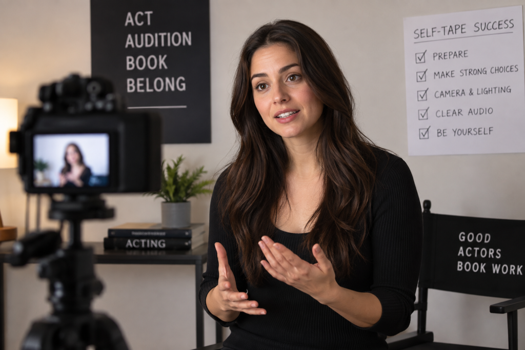 Self-tape audition classes in Los Angeles at Michelle Danner Acting School