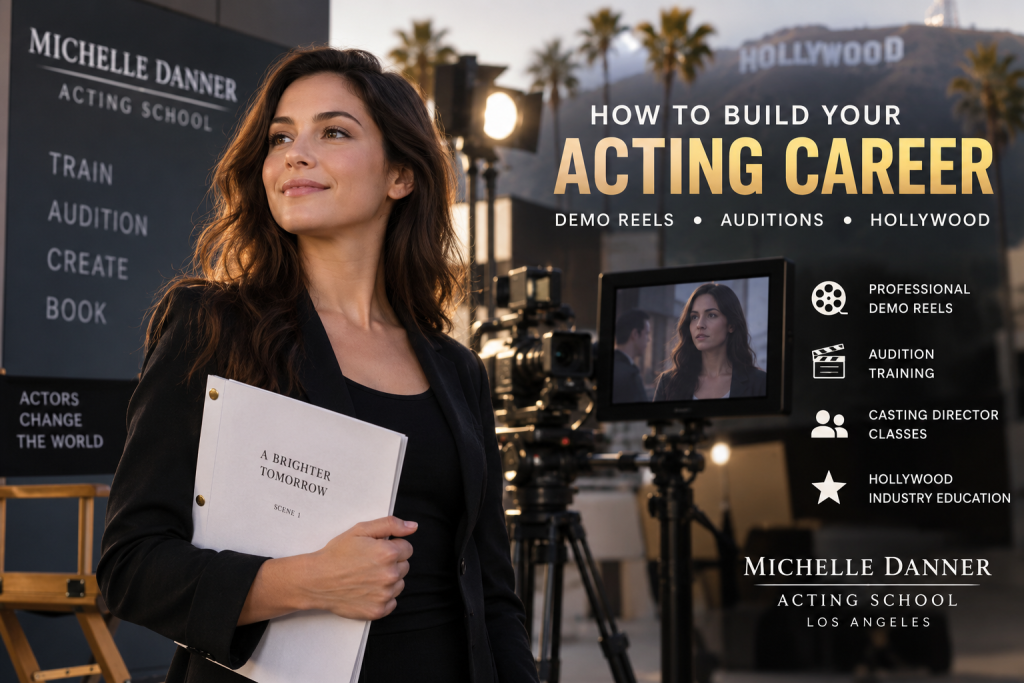 Acting career training, demo reels and audition classes in Los Angeles at Michelle Danner Acting School